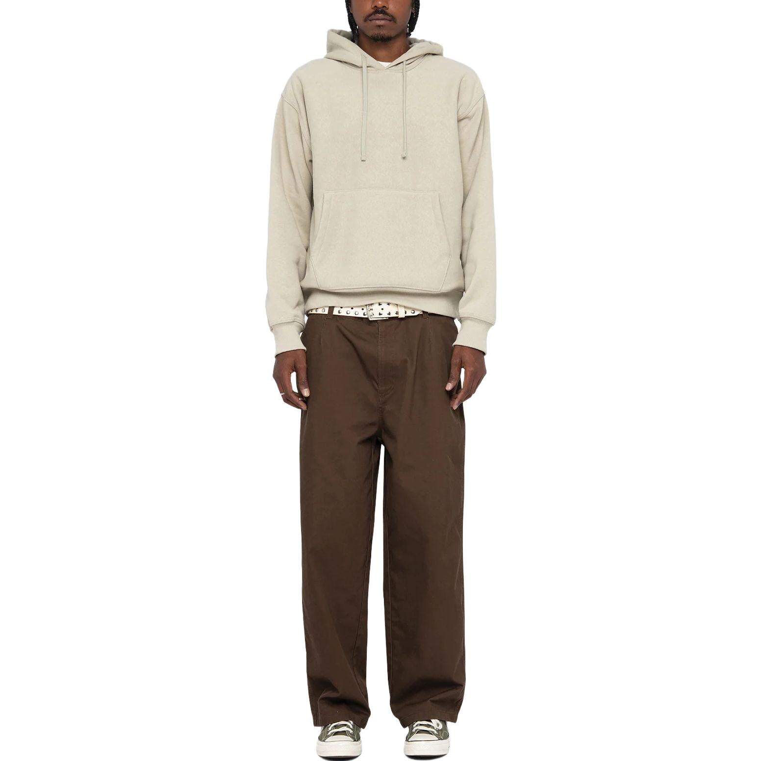 Stussy Back Hood Appliqu Hoodie 'Khaki' 118472-KHAKI