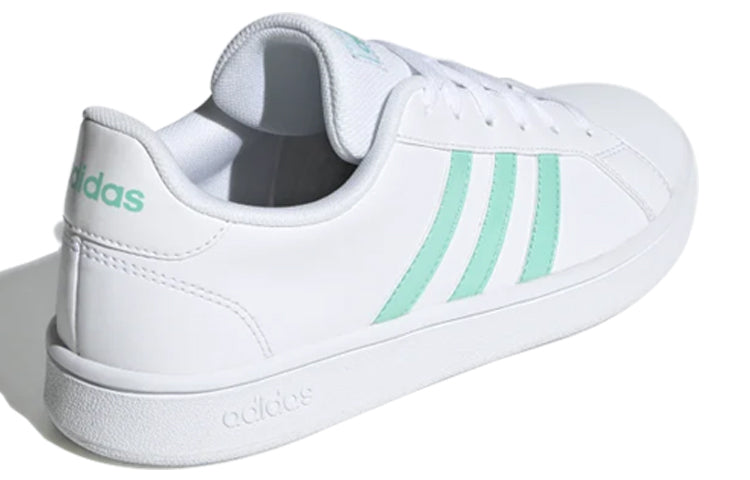 (WMNS) adidas neo Grand Court Base 'White Green' EG4053