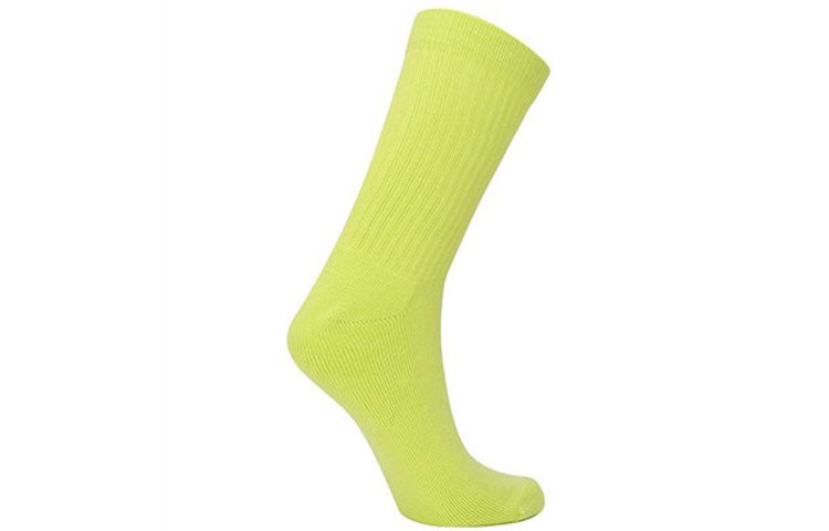 adidas neo Hc Vt Crew 3pp Solid Color Alphabet Sports Socks Couple Style 3 Pairs White / Black / Green GN9544