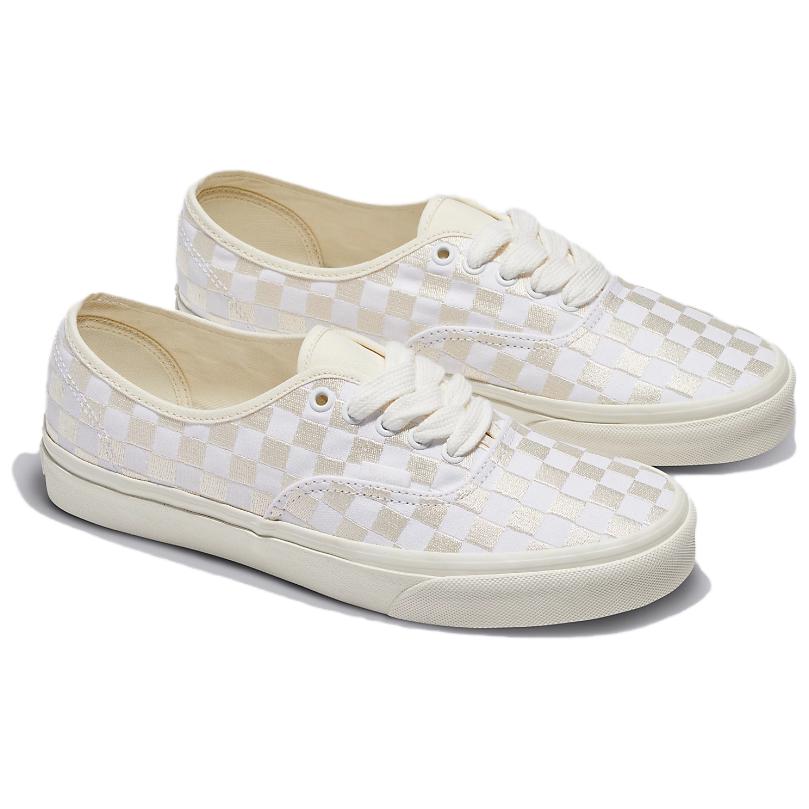 Vans Authentic 'Embroidered Checkerboard White' VN0009PVCJD
