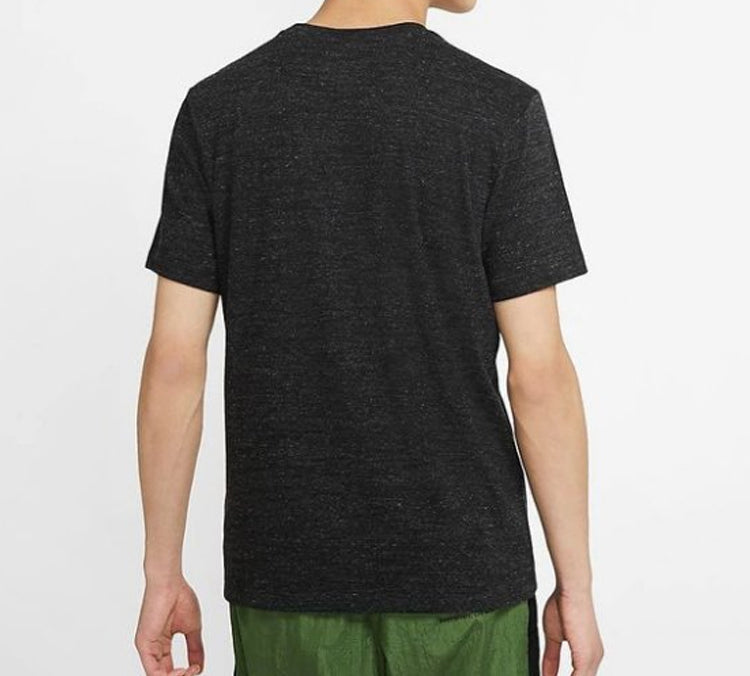Nike Sportswear Heritage Small Logo Solid Color Short Sleeve Black CK2384-010