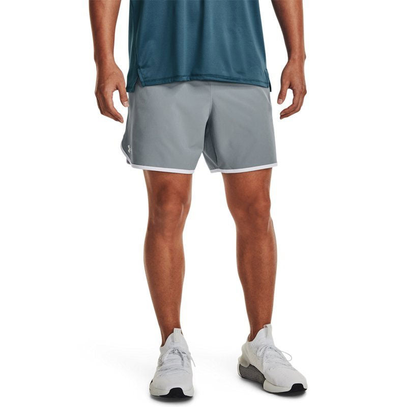 Under Armour HIIT Woven 6 inch Shorts 'Grey Blue' 1377027-465