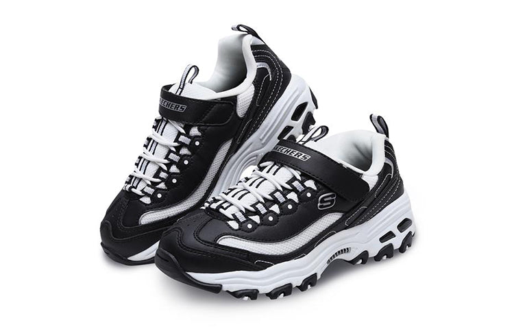 Skechers D'lites Low-Top Running Shoes K Black/White 664060L-BKW