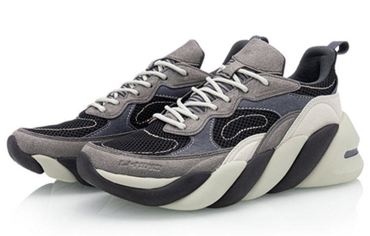 Li-Ning 24H Training Shoes Black/Grey/Green AFPQ025-1