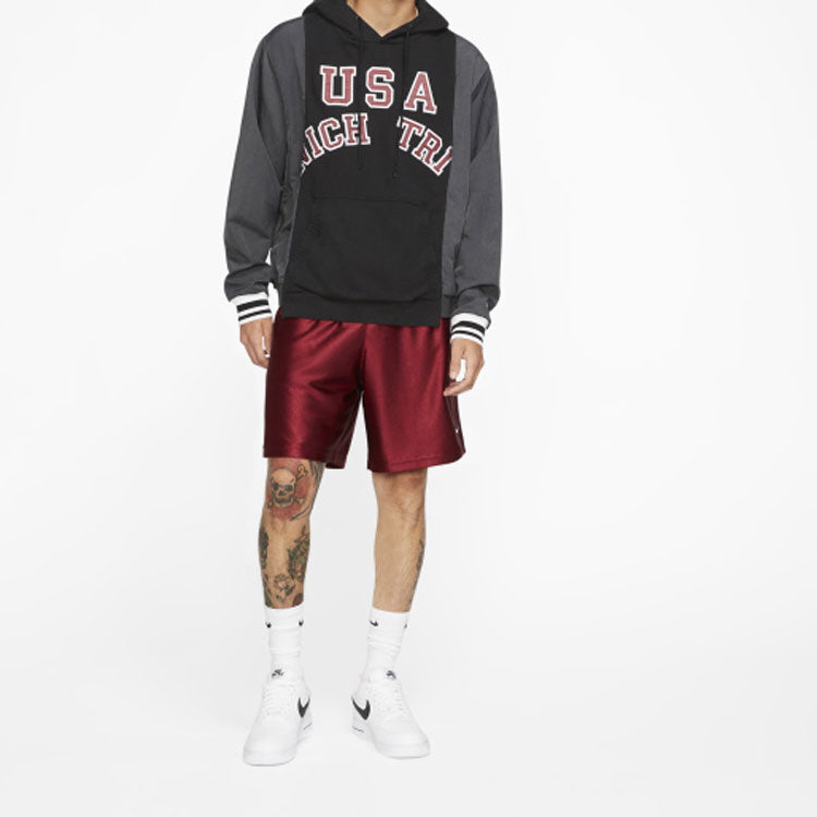 Nike Lab Shorts Casual Basketball Sports Red Wine red CD6390-677