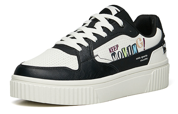 ANTA Classic Lifestyle Low-Top 'Black White' 112238062-2