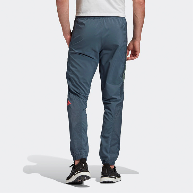 adidas logo Training Bundle Feet Casual Sports Pants Gray GP9746