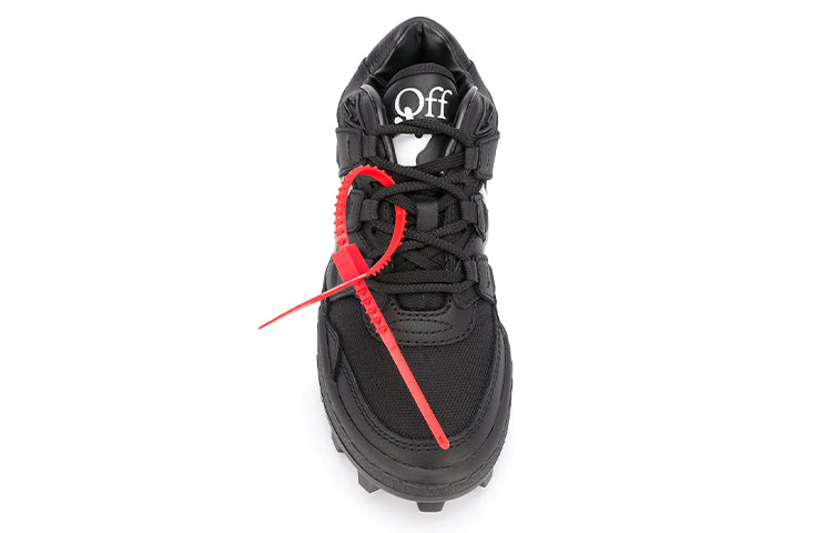 (WMNS) Off-White Tenis Bajos Con Motivo Arrows 'Black' OWIA258F20LEA00110011