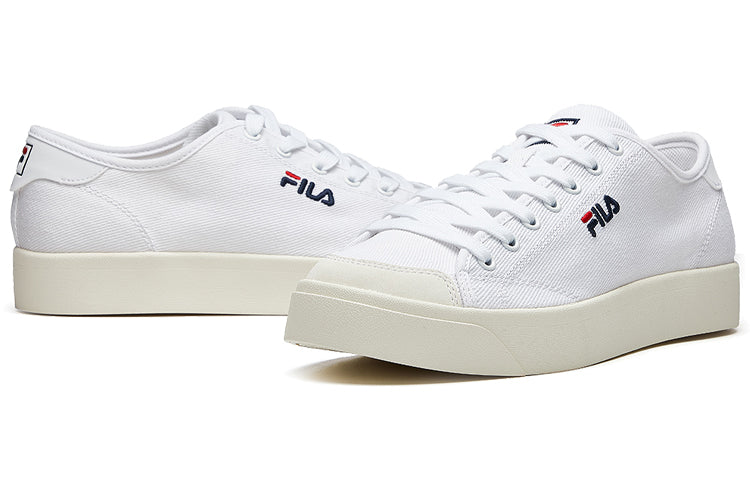 (WMNS) FILA CLASSIC KICKS classic canvas shoes white F12W014414FWT