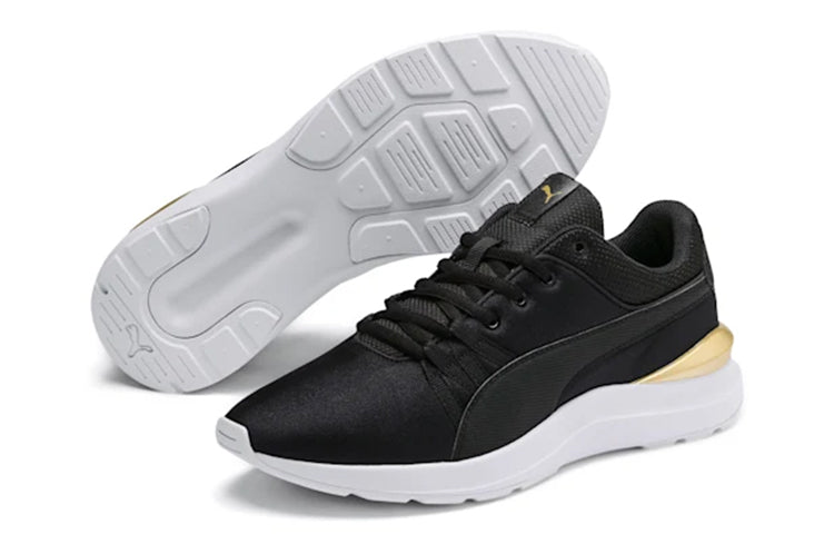 (WMNS) PUMA Adela Black/Gold 368185-01