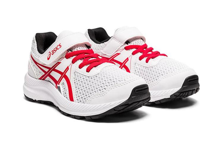(PS) ASICS Gel-Contend 7 'White Red' 1014A194-100