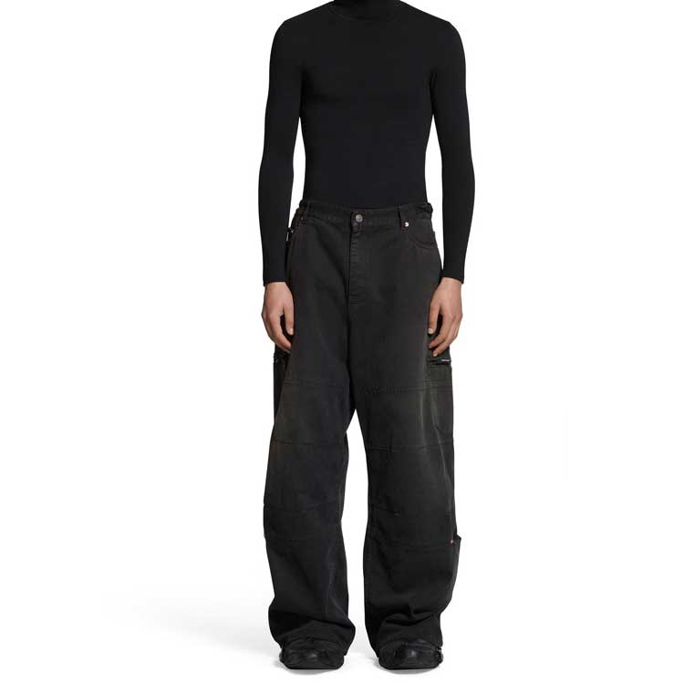 Balenciaga Cargo Pants 'Black' 767971TNW111672