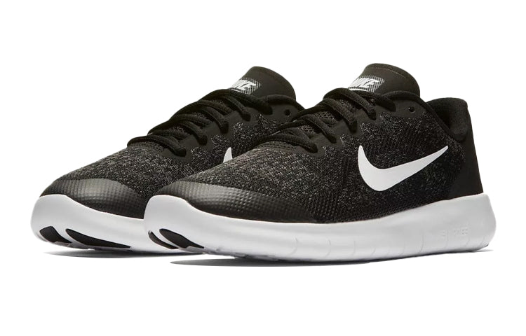 (GS) Nike Free RN 2017 'Black Dark Grey' 904255-002