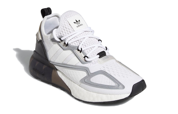 (GS) adidas originals ZX 2K Boost J 'White Black Brown' FZ2947