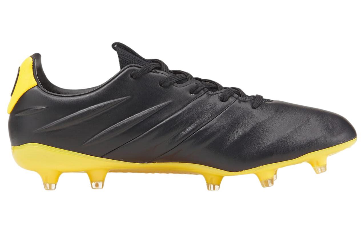 PUMA King Platinum 21 FG 'Black Lemon Chrome' 107028-01