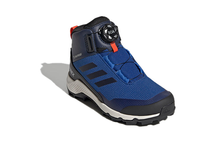(GS) adidas Terrex Winter Mid Boa 'Blue Black White' G26084