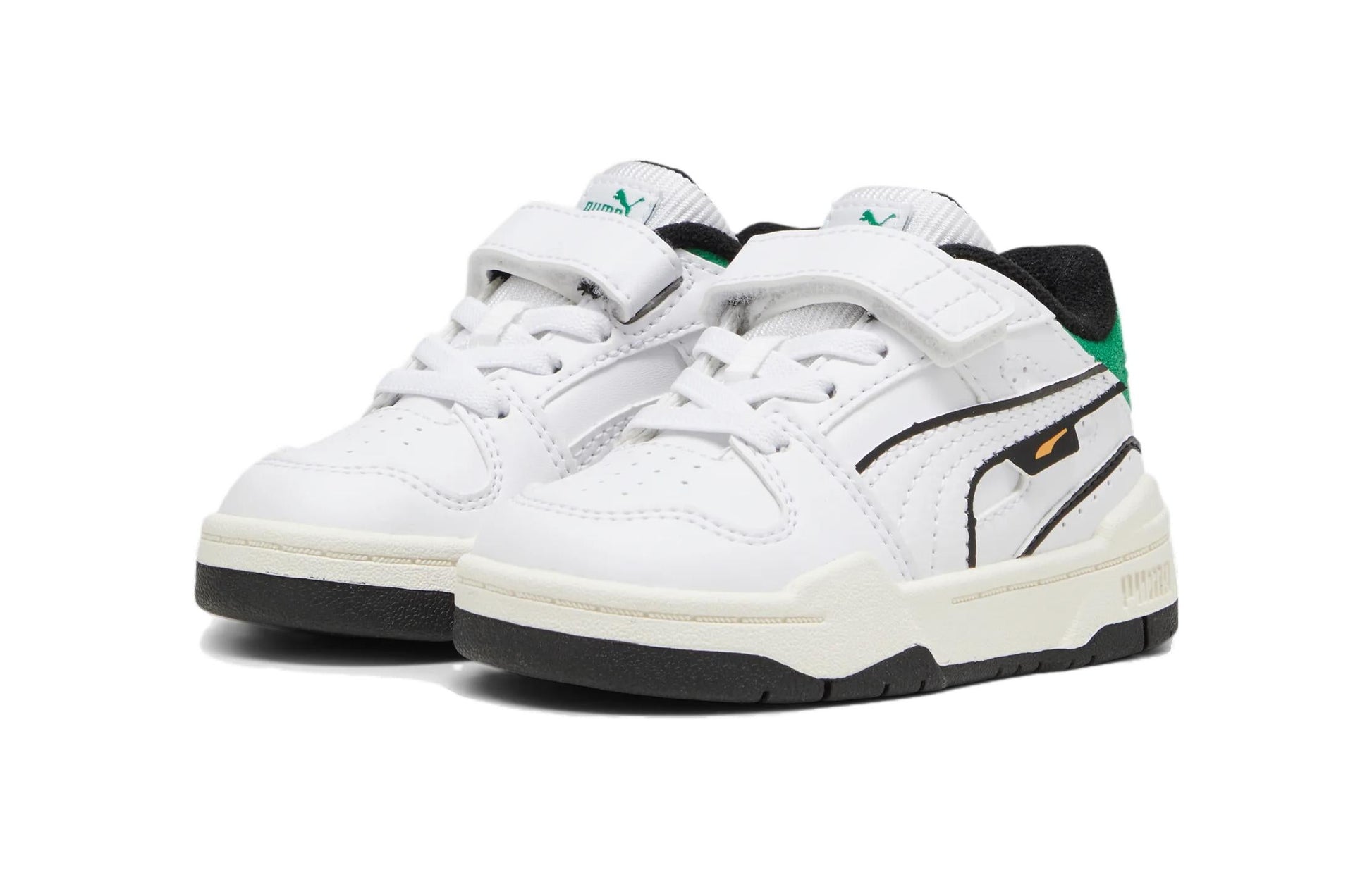 (TD) PUMA Slipstream 'White Archive Green' 394336-01