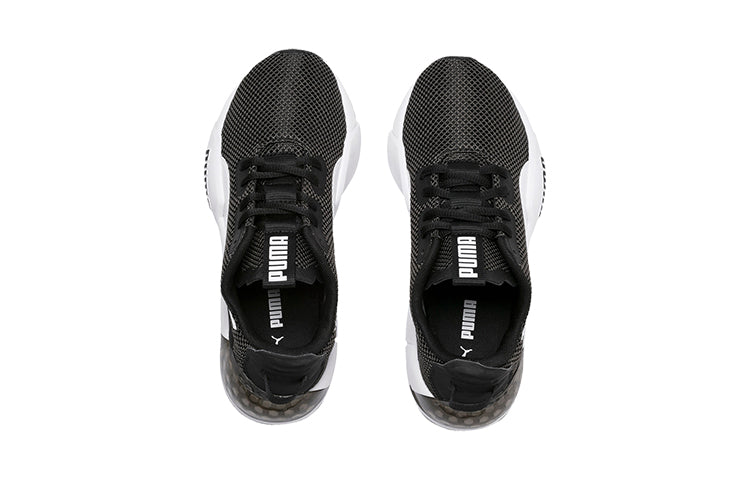 (GS) PUMA Cell Phase Low Top Running Shoes Black/White/Brown 192830-02