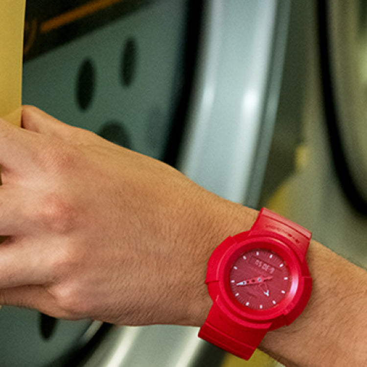 CASIO G-Shock Analog-Digital 'Red' AW-500BB-4EPRD