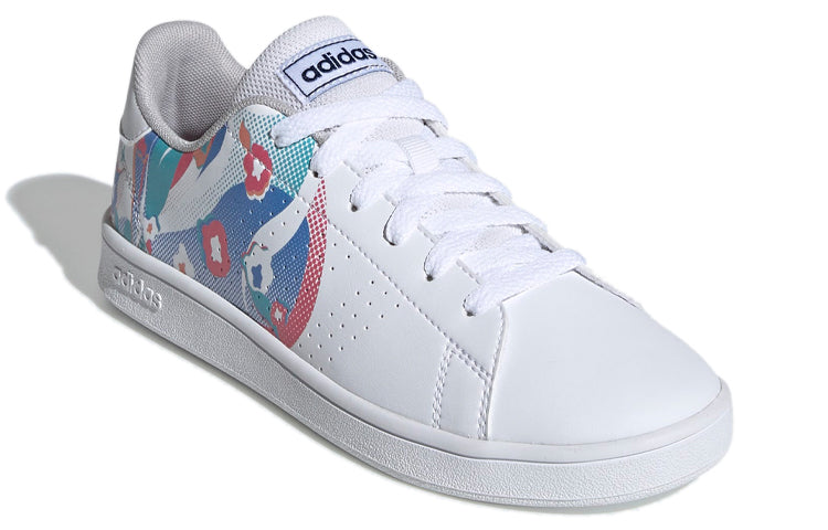 (GS) adidas Advantage J 'White Red Blue' EF0215