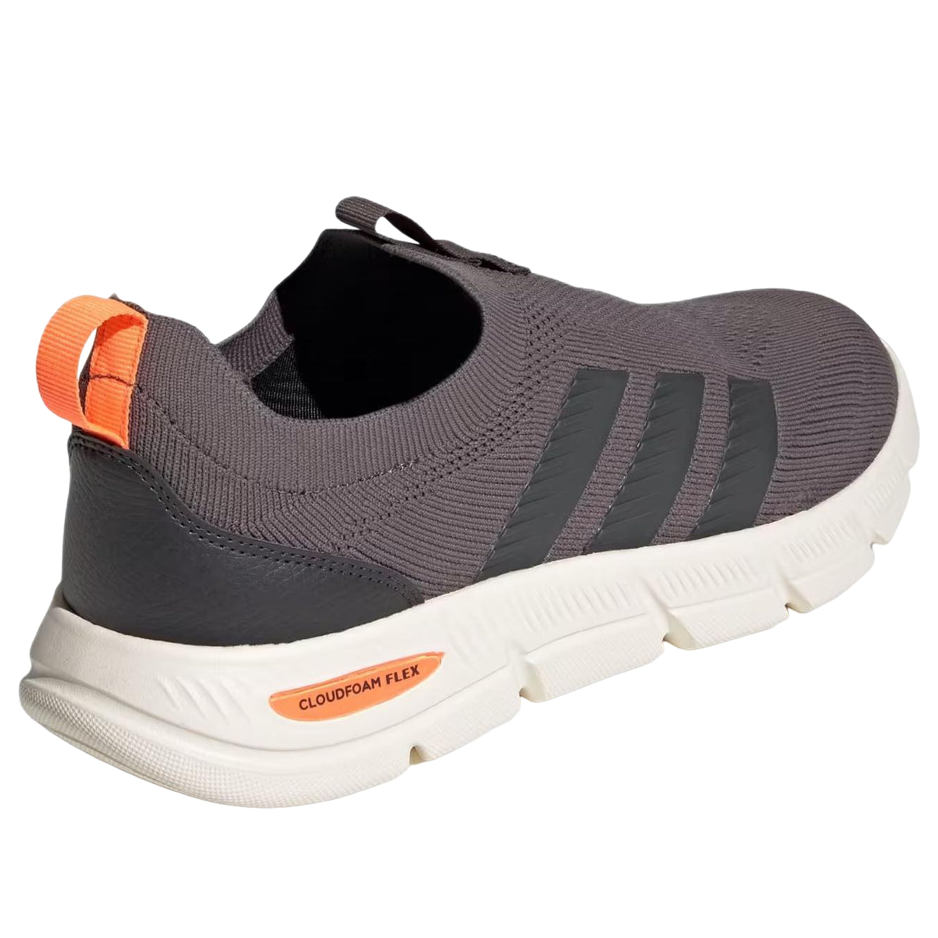 adidas Cloudfoam Flex Sock Shoes 'Charcoal Carbon Dusky Orange' KK3487