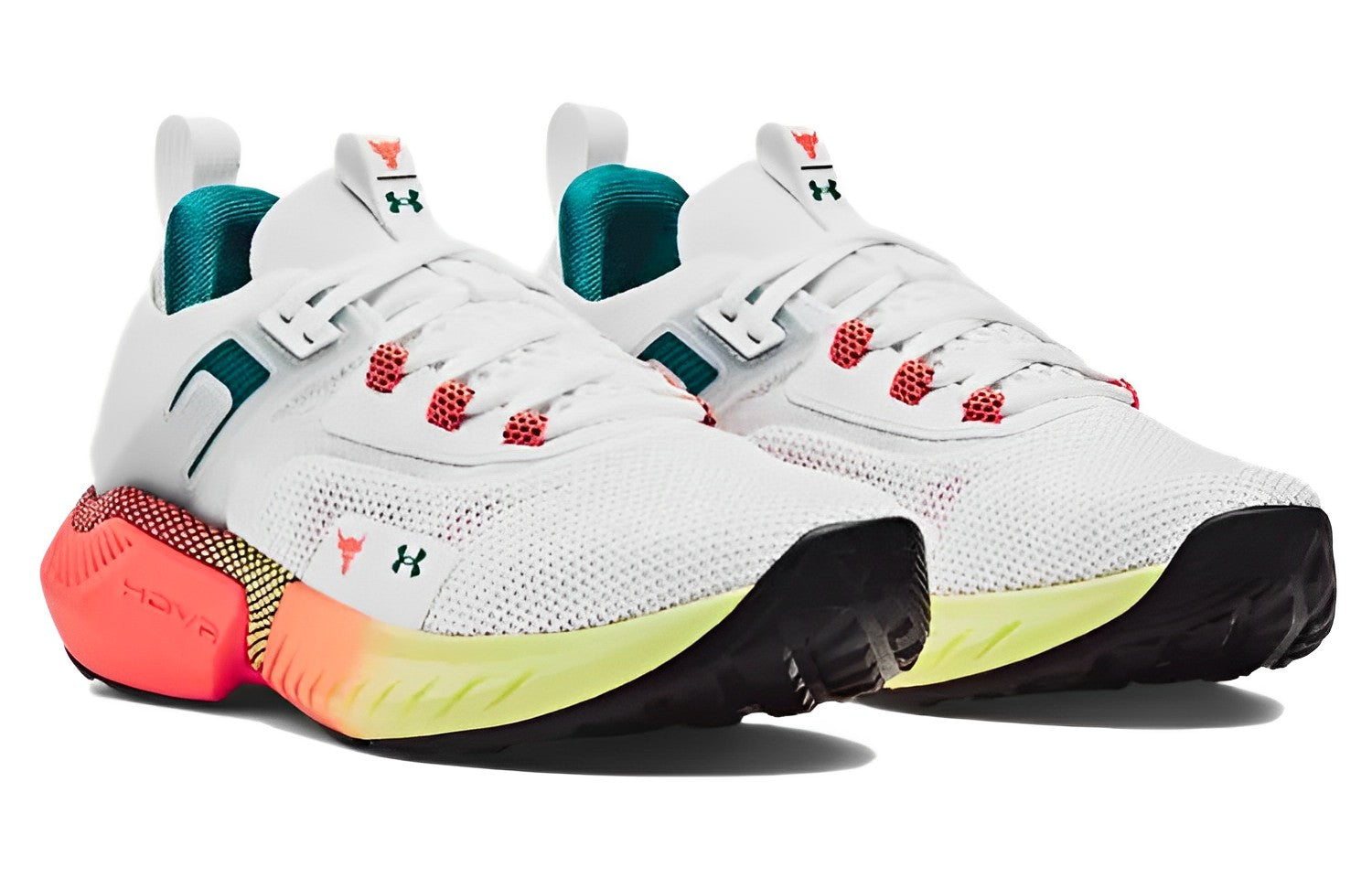 (WMNS) Under Armour Project Rock 5 'White After Burn' 3025436-102