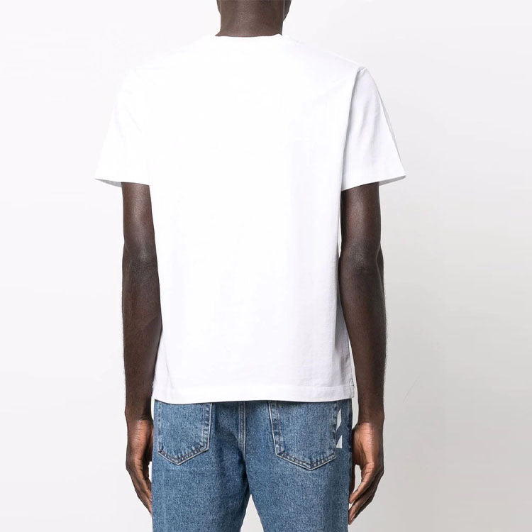 Off-White Helvetica Short Sleeve Tee OMAA027C99JER0090110
