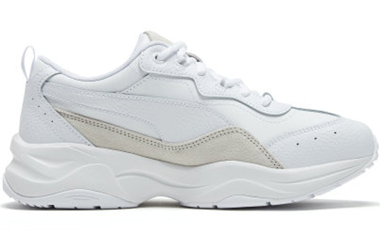 (WMNS) PUMA Cilia Lux 'White Silver' 370282-05