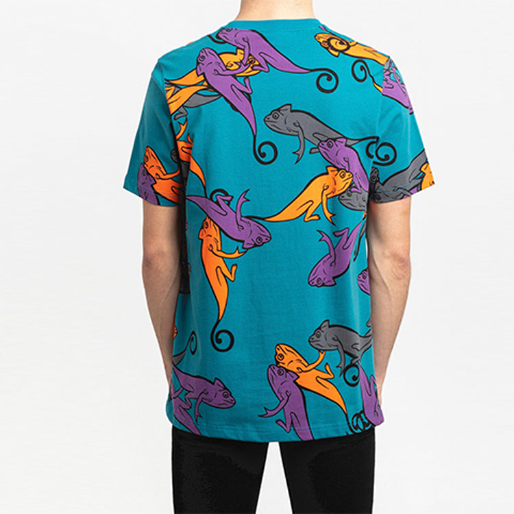 adidas originals Full Print Multicolor Dragon Printing Short Sleeve FM3686