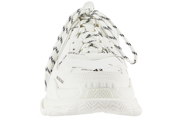 Balenciaga Triple S Sneaker 'Allover Logo - White' 536737W2FA19010