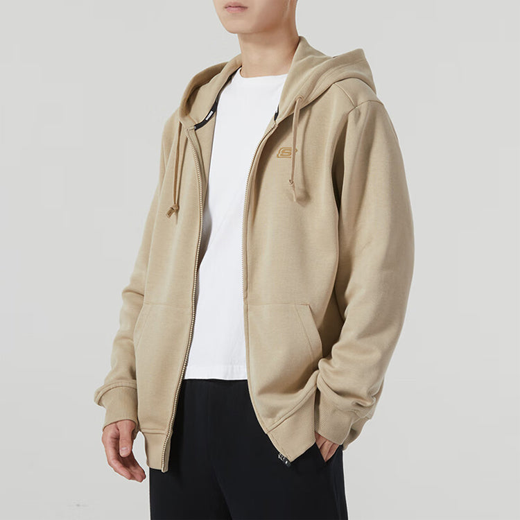 Skechers Hooded Full Zip Jacket 'Tan' L323M041-01GA