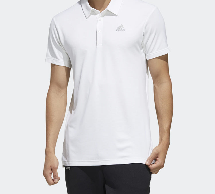 adidas originals Casual Sports Short Sleeve Polo Shirt White FK1417