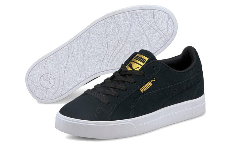 (WMNS) PUMA Ana Suede Sneakers Black 380634-01