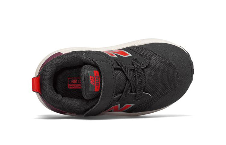 (TD) New Balance 009 Shoes Black/Red IH009LA1