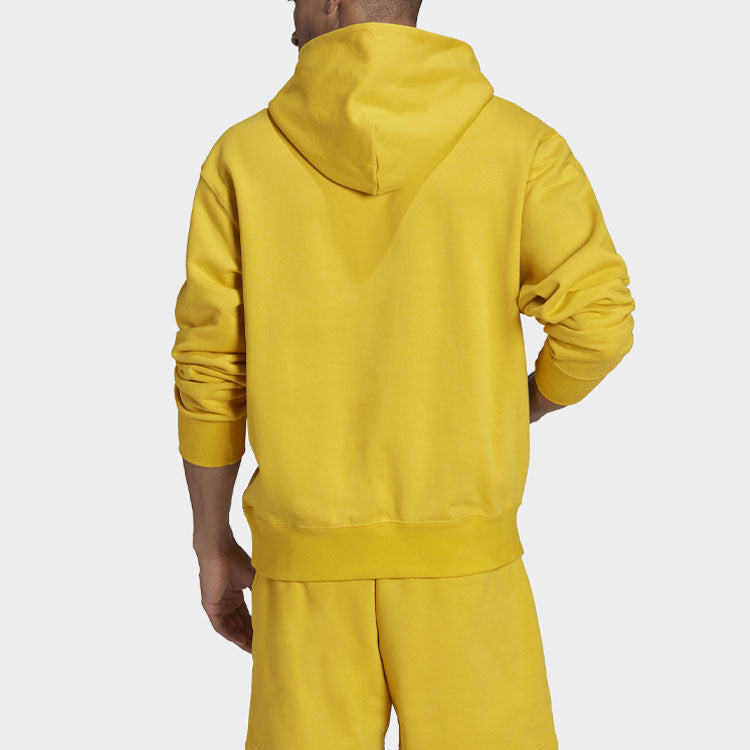 adidas originals Embroidered Small Label Solid Color Sports Yellow HF6377