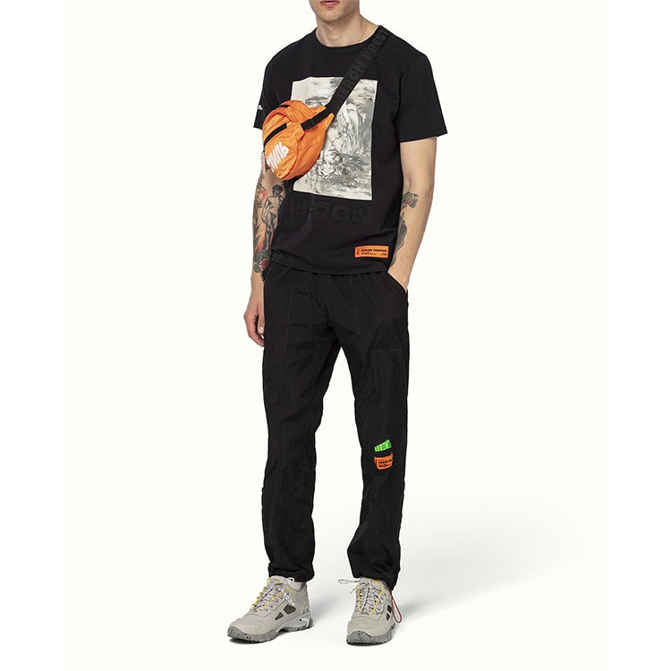 Heron Preston Heron Birds Short-Sleeve T-Shirt 'Black/Multi' HMAA011S209140221088