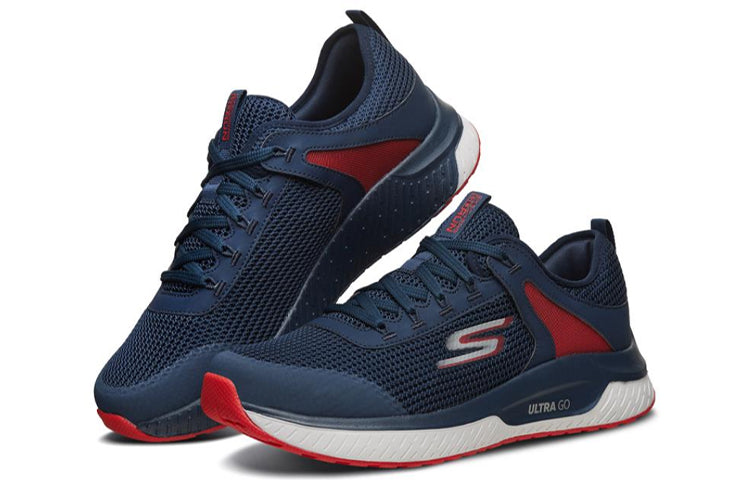 Skechers Go Run Steady Blue/Red/White 54887-NVRD