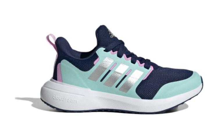 (GS) adidas FortaRun 2.0 'Dark Blue Flash Aqua' IE1082