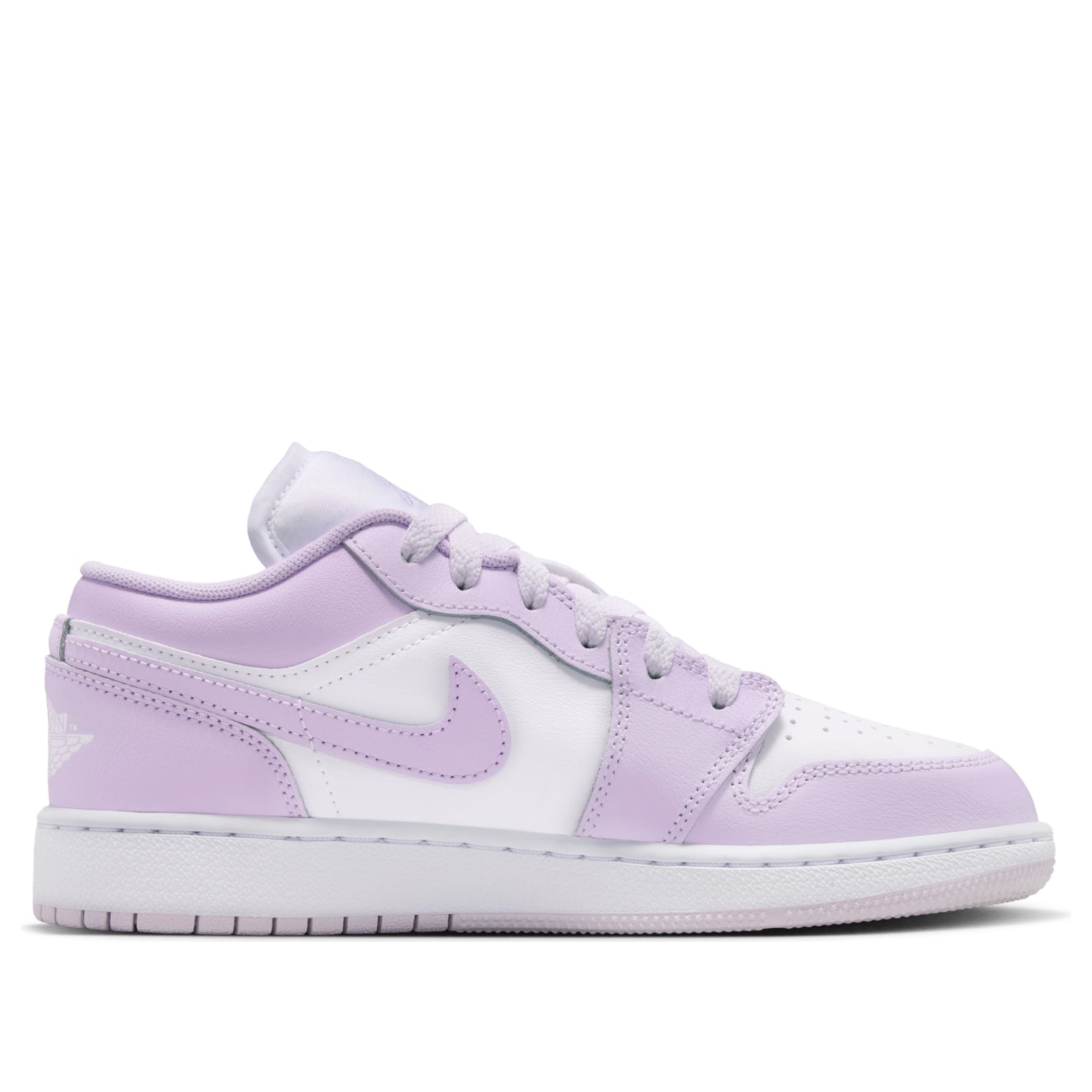 (GS) Air Jordan 1 Low 'Barely Grape Violet Mist' 553560-502