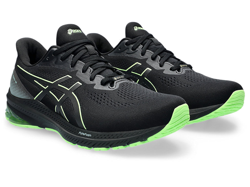 ASICS GT-1000 12 GORE-TEX 'Black Illuminate Green' 1011B684-002