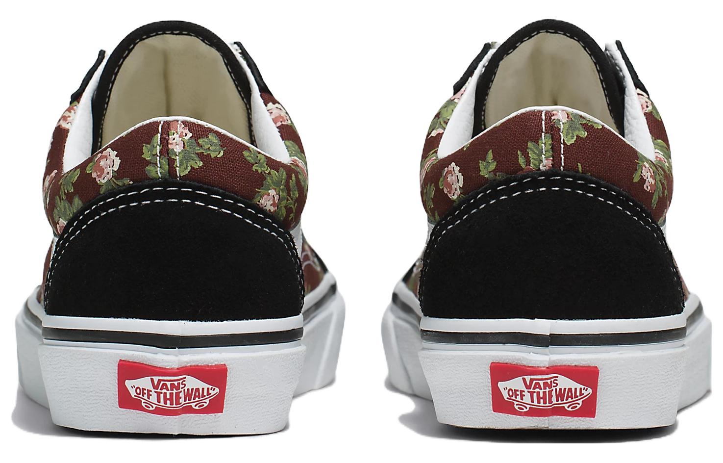 (WMNS) Vans Old Skool Wallflower Floral 'Black Brown' VN0007NT7YO