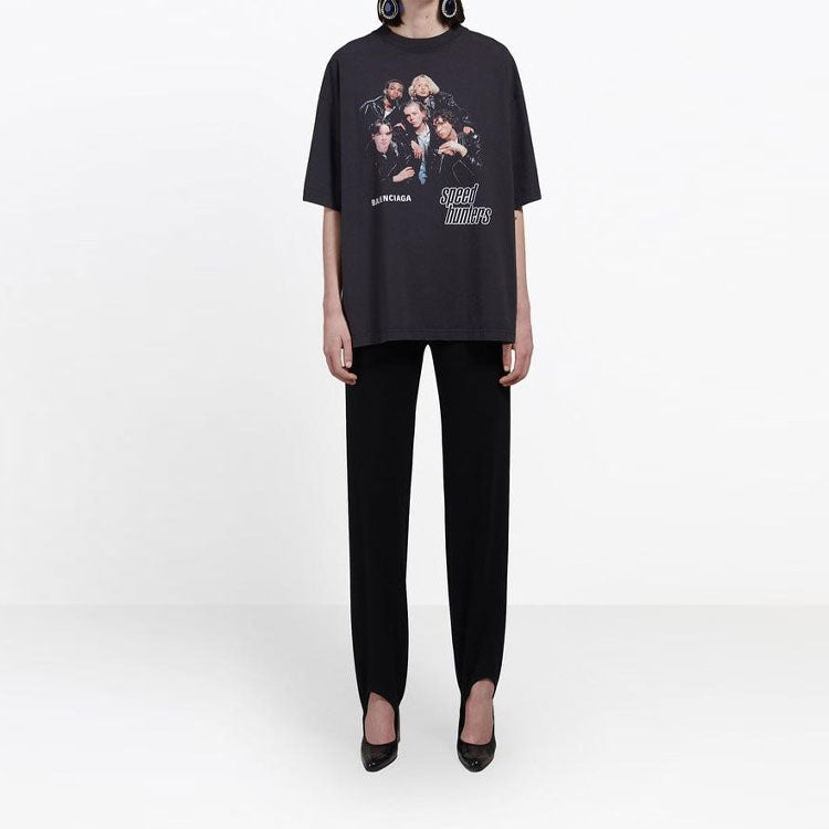 Balenciaga Washed Short Sleeve Speedhunters Tee 541702TCV381055