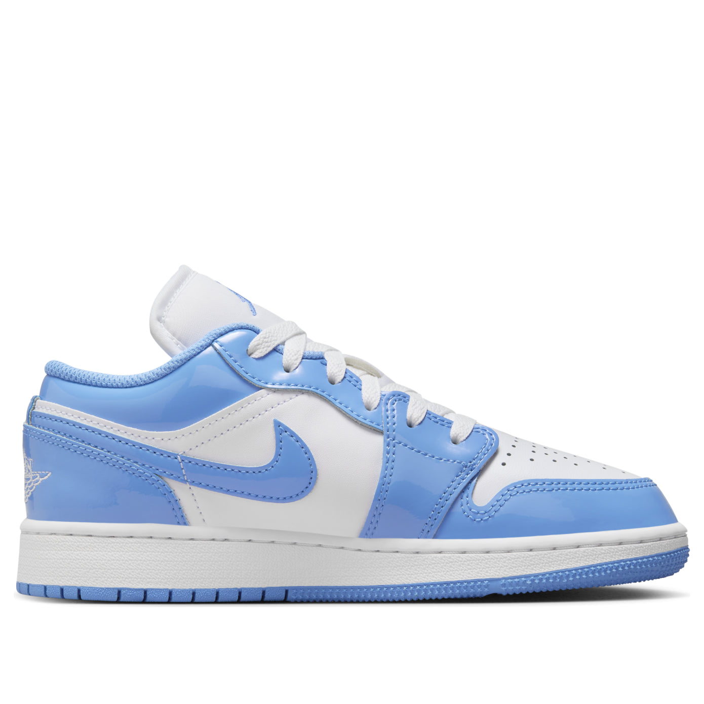 (GS) Air Jordan 1 Low SE 'Legend Blue Patent' FZ3929-114