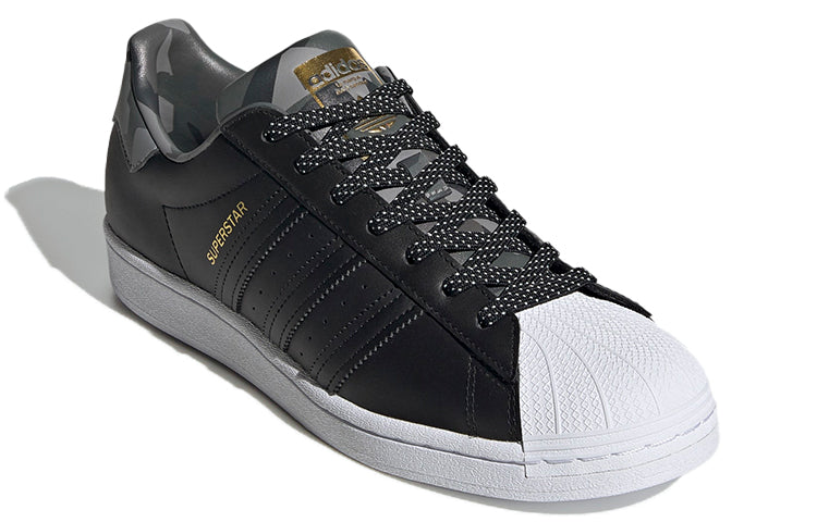 adidas originals Superstar 'Core Black Gold Metallic' FV8310