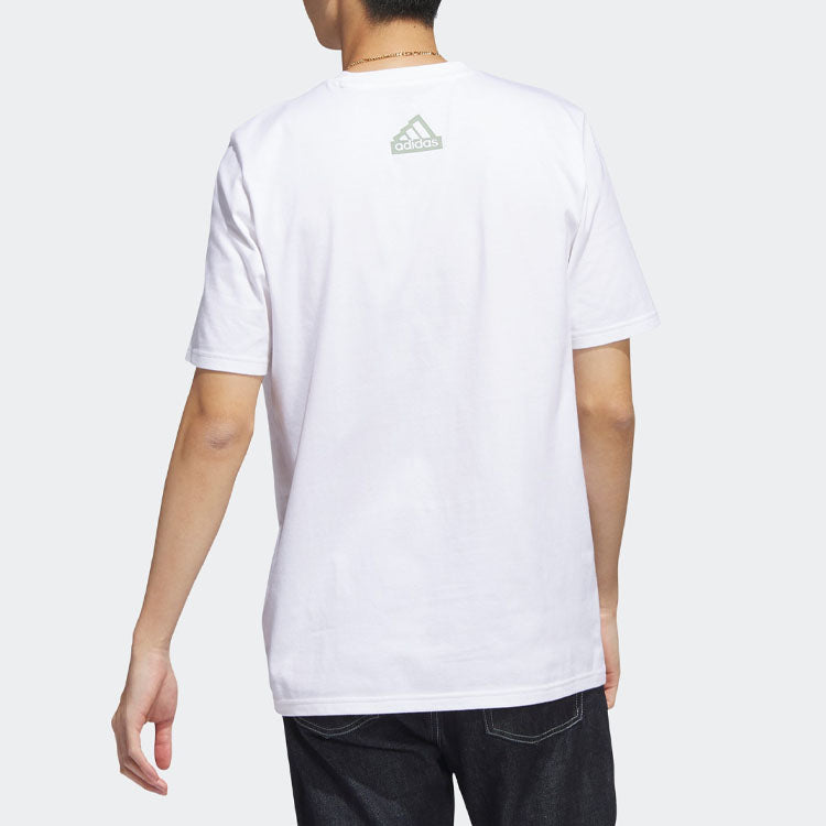 adidas City Escape Graphic Pocket Tee 'White' H49665