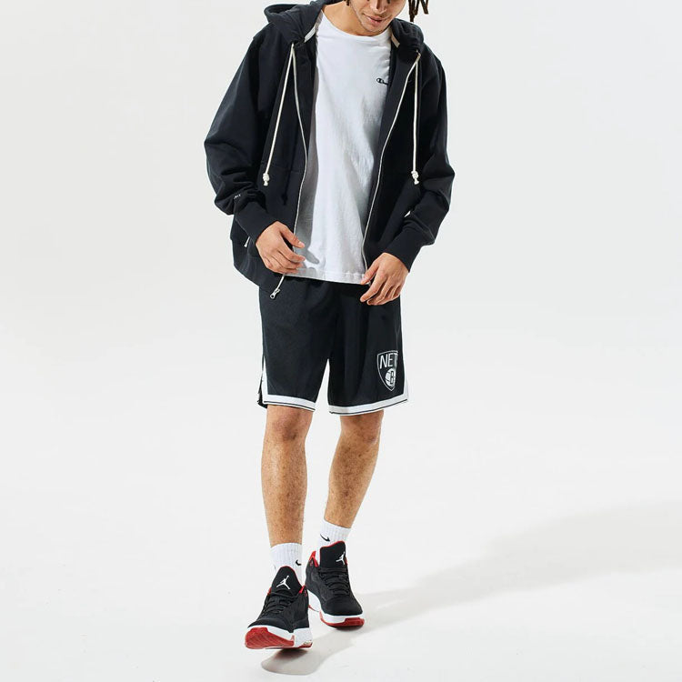 Nike NBA SW 19-20 Brooklyn Nets Icon Edition Swingman Shorts Black AJ5584-010