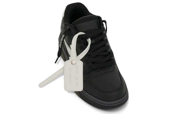 (WMNS) Off-White Out Of Office Low-Top Sneaker 'Black White' OWIA259C99LEA0011000