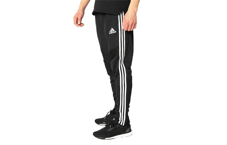adidas Soccer/Football Training Knit Sports Long Pants Black D95959