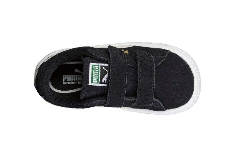 (PS) PUMA Suede 2 Straps 'Black White' 356274-01