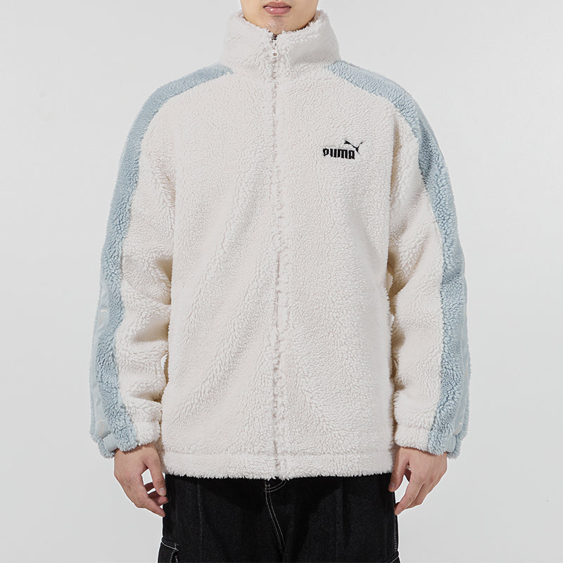 PUMA Tape Sherpa Jacket White 848953-93